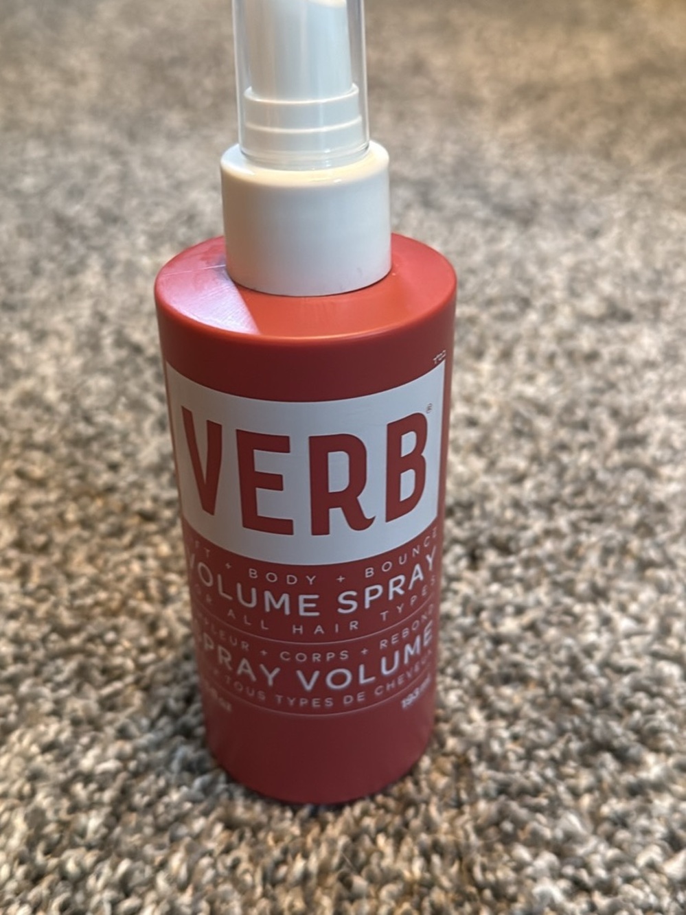 VERB Pink Volume Spray for Women - Lightweight Body & Bounce